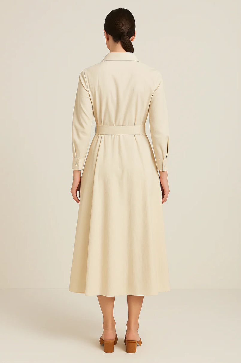 Sarah™ | Women's Cotton Style Shirt Dress