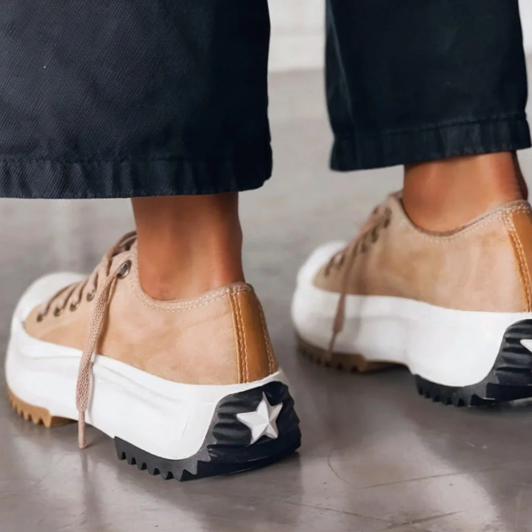 ELISA™ - STYLISH AND COMFORTABLE LEATHER PLATFORM SHOES