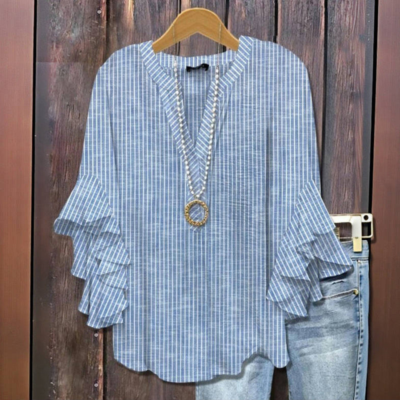 Suave™ - RELAXED FIT STRIPED BLOUSE