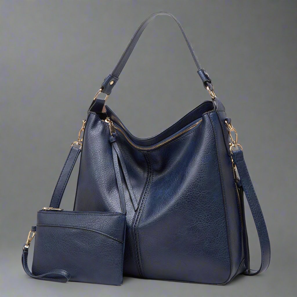 Cecile - Stylish Leather Tote Bag 