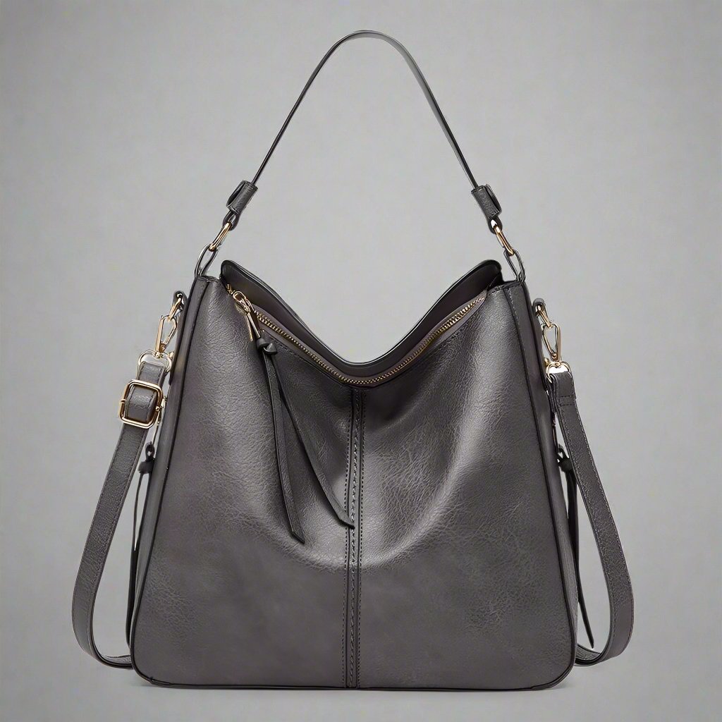 Cecile - Stylish Leather Tote Bag 