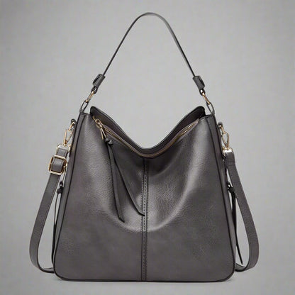 Cecile - Stylish Leather Tote Bag 