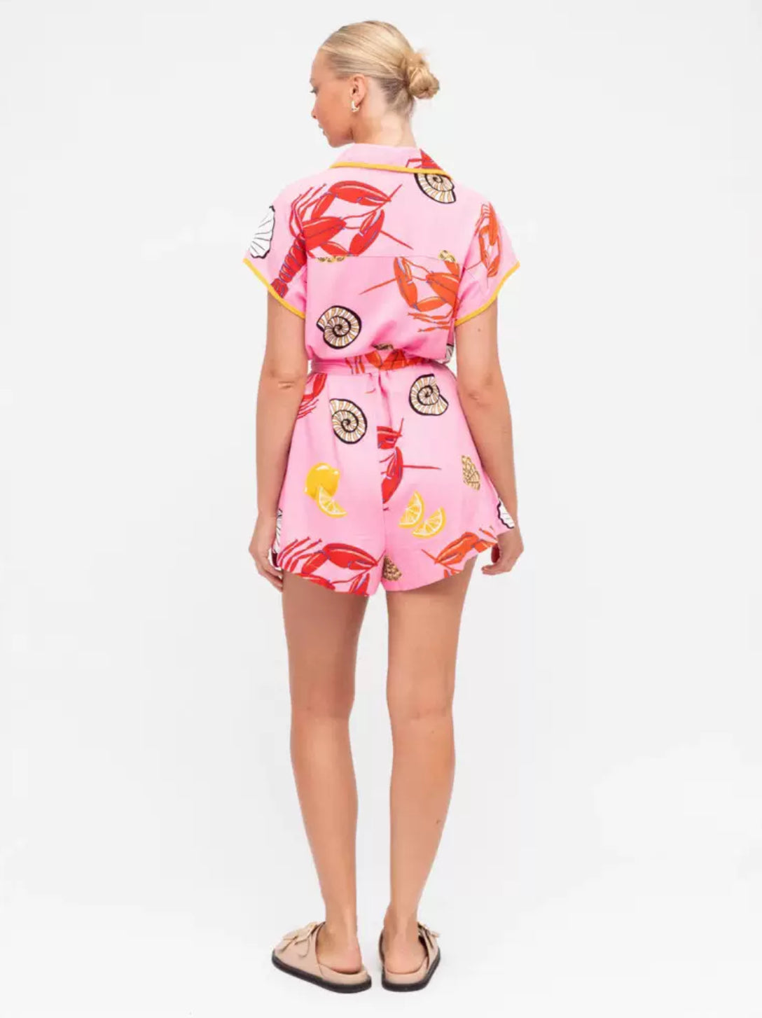 SEASIDE FEAST ROMPER – Comfort and Style for Your Summer Days