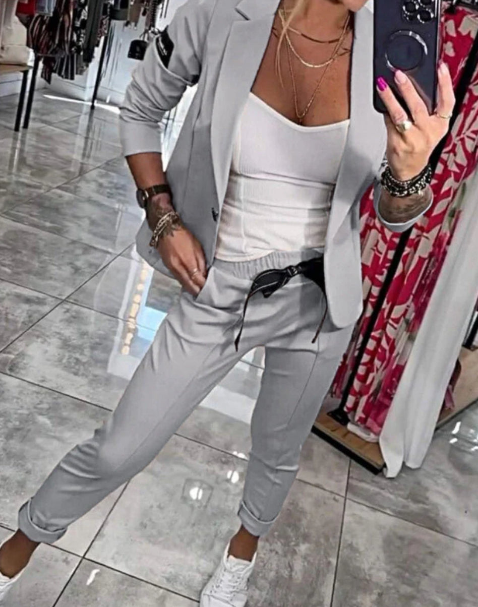 MALOU | Top, Jacket and Pants Set