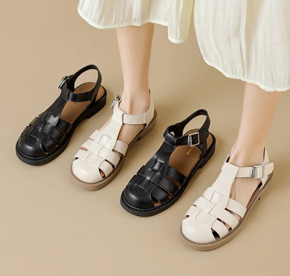 Roma Buckle Strap Sandals