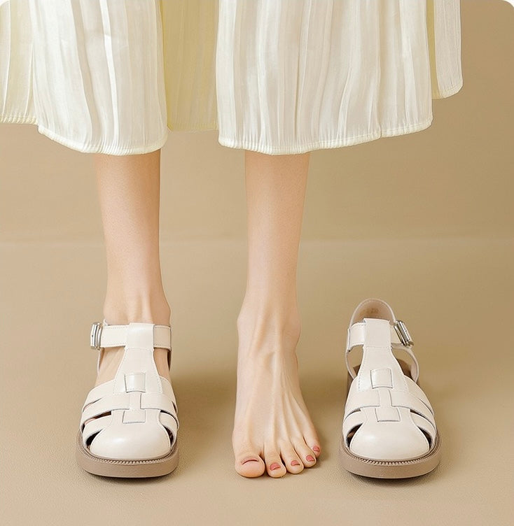 Roma Buckle Strap Sandals