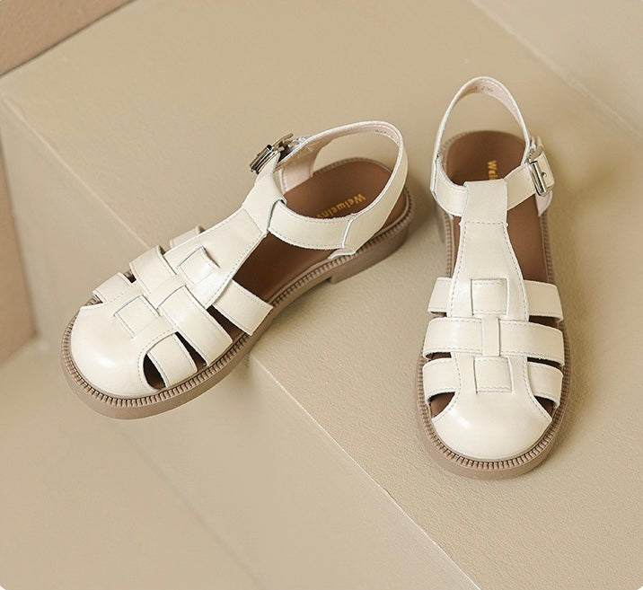 Roma Buckle Strap Sandals