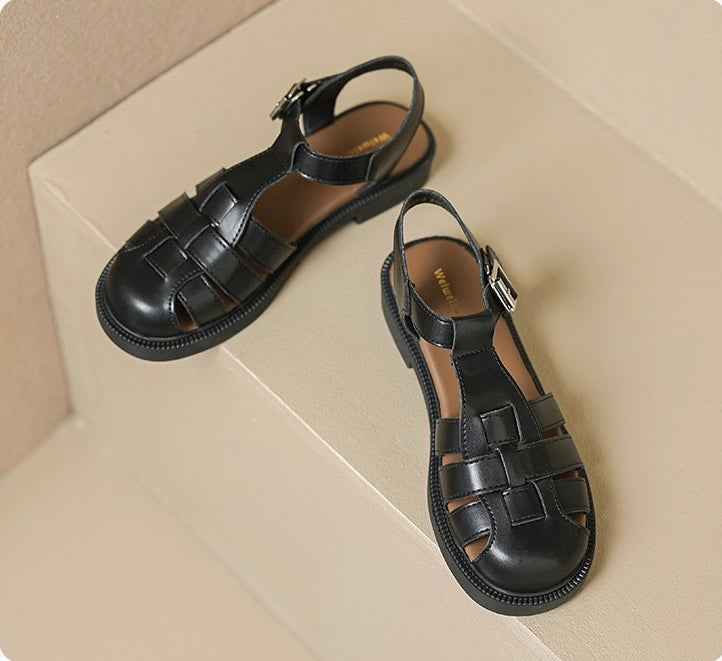 Roma Buckle Strap Sandals