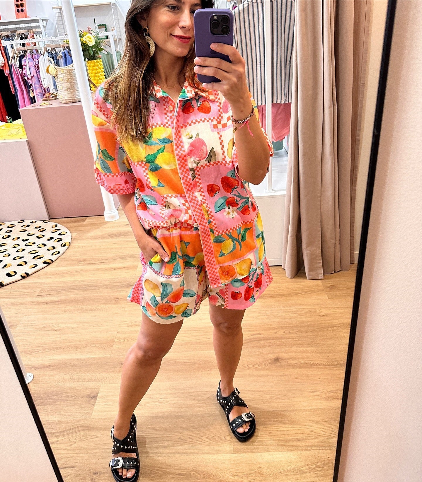 Tutti Frutti Linen Set – Relaxed and Colorful Style for Summer 