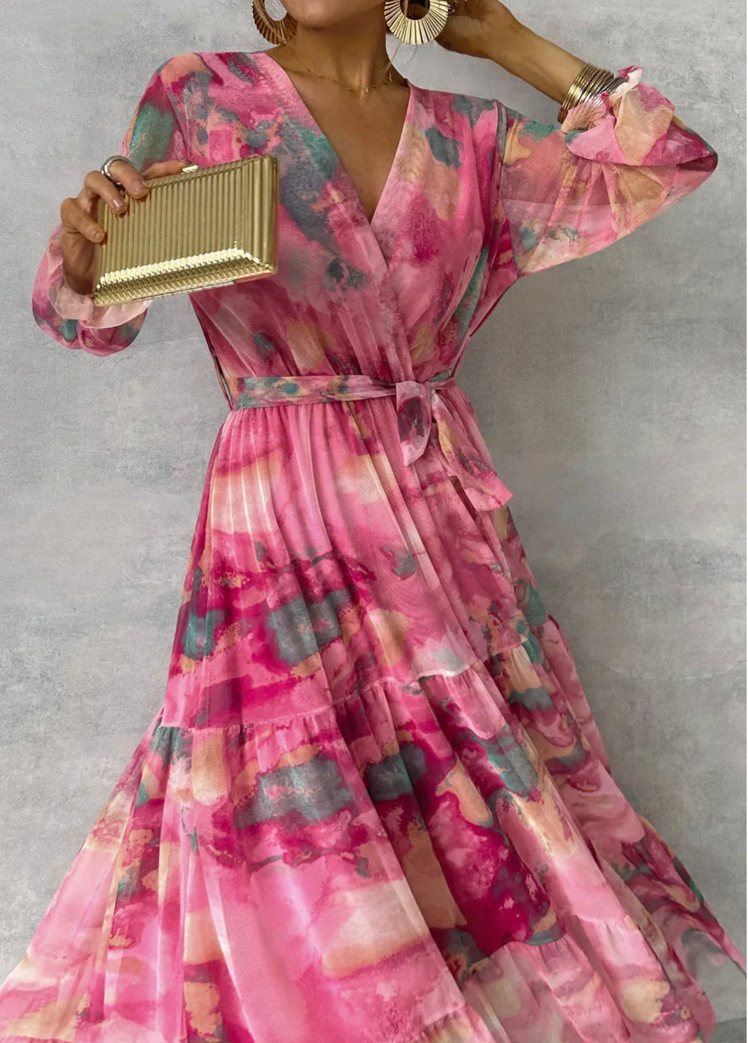 THE GIA | Women's Long Sleeve Summer Dress