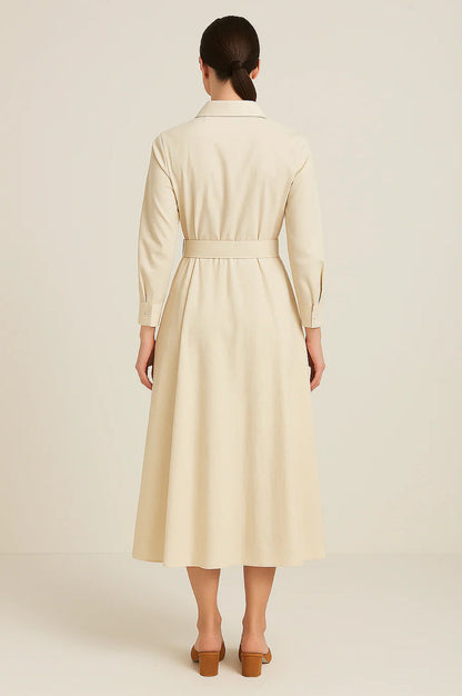 Sarah™ | Women's Cotton Style Shirt Dress