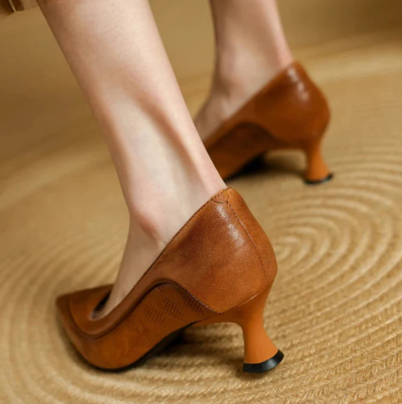 Margaret | Sophisticated Printed Heels