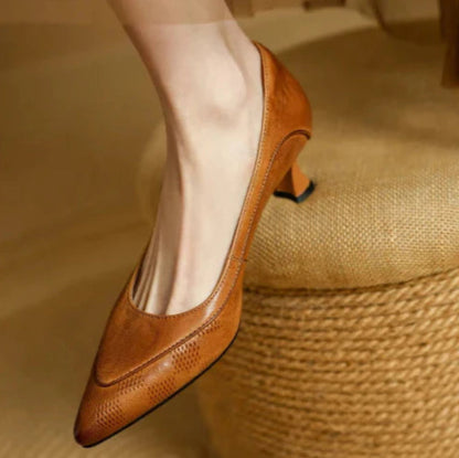 Margaret | Sophisticated Printed Heels