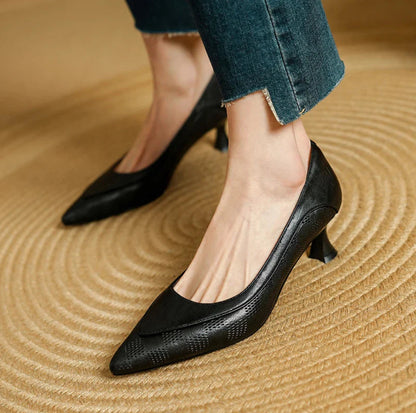 Margaret | Sophisticated Printed Heels