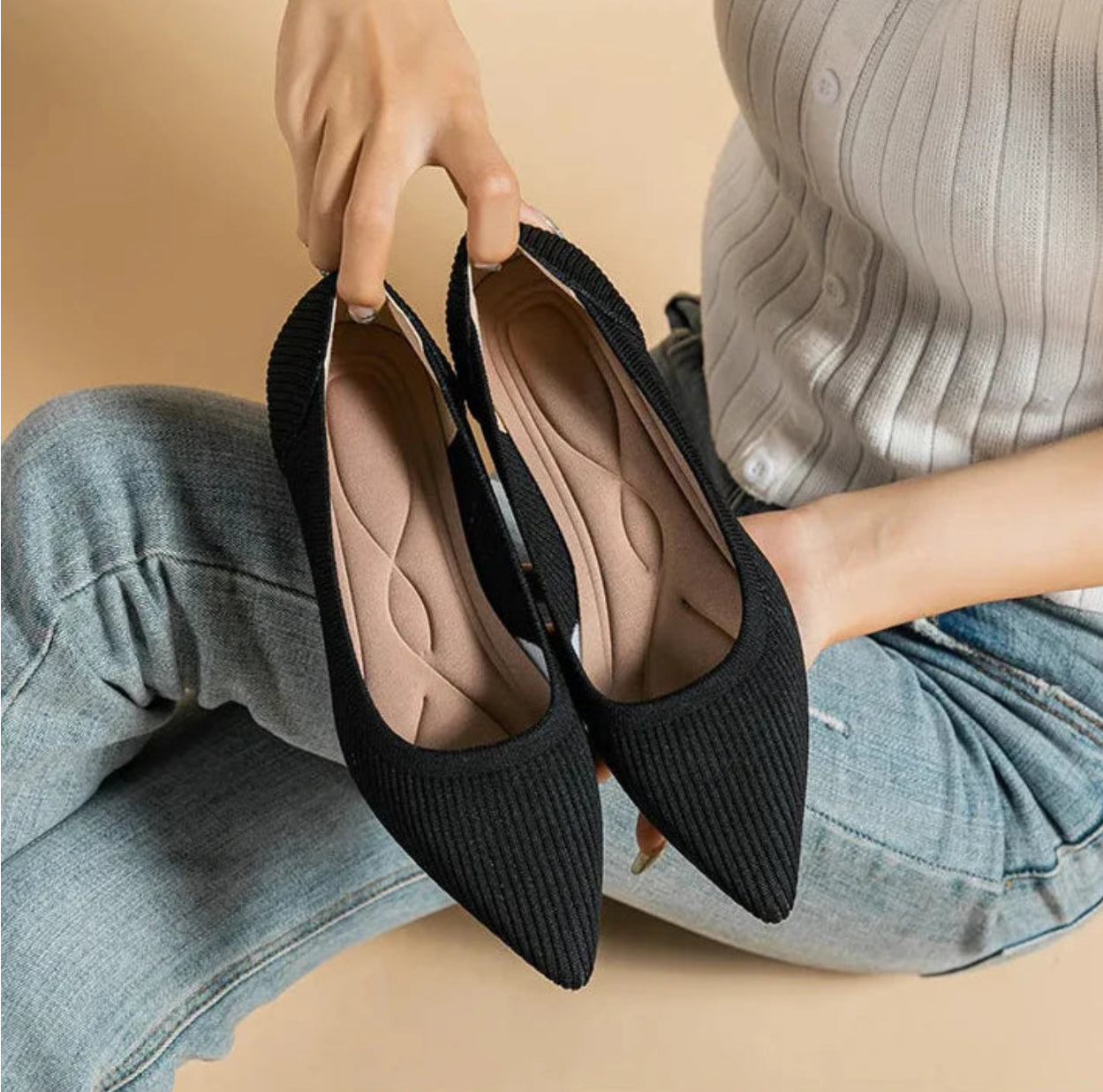 Carolyn | Knit Shoes for Everyday Comfort and Style