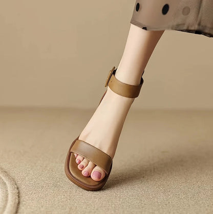 Gloria | Royal Ankle Buckle Sandals