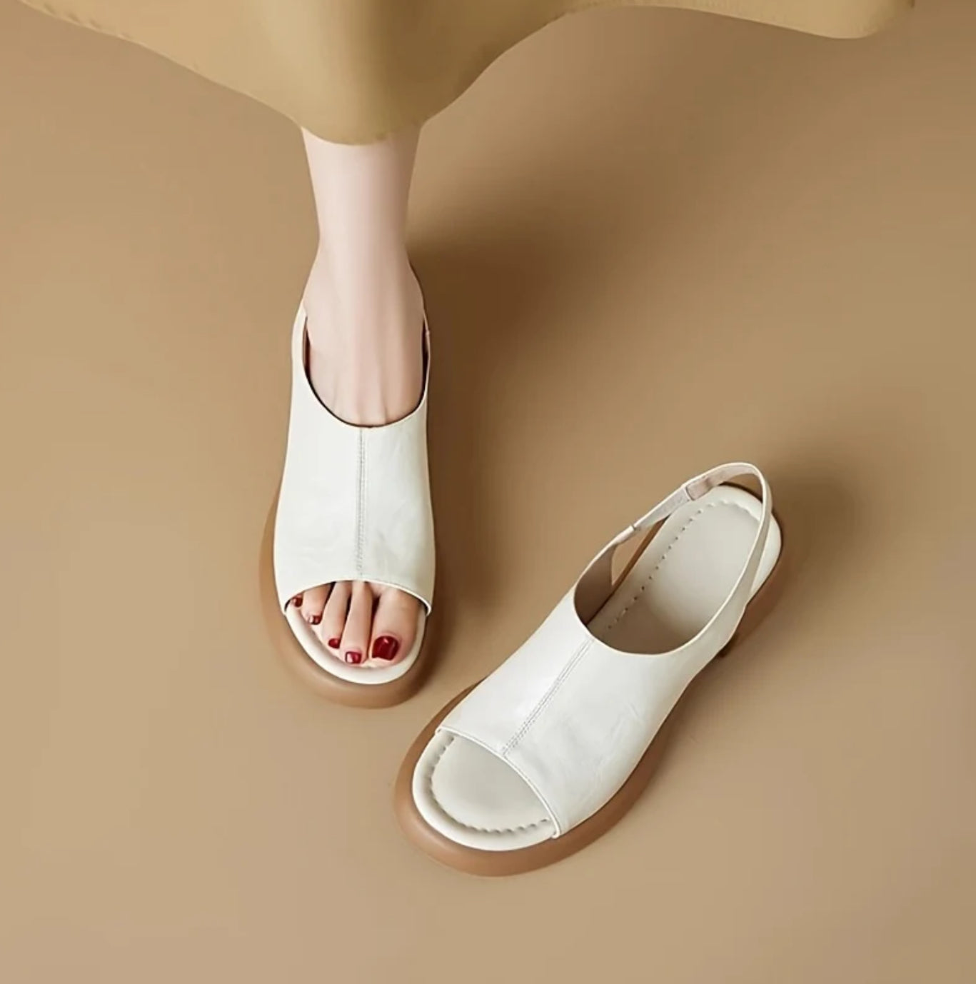 Agnes | Comfort Sandals with Real Elevation