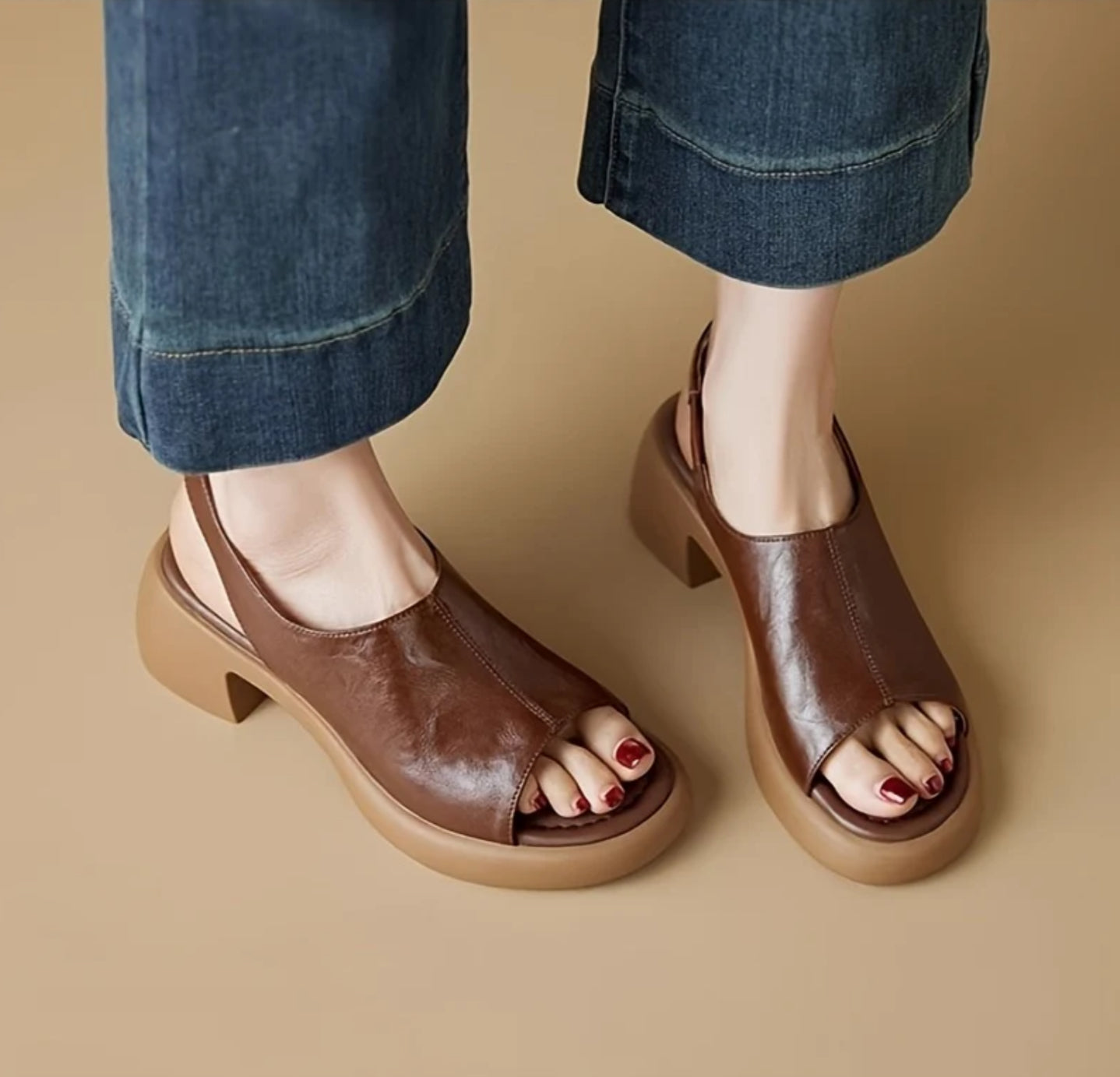 Agnes | Comfort Sandals with Real Elevation