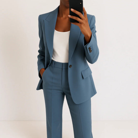 Elena | Fitted Blazer and Trousers Set 
