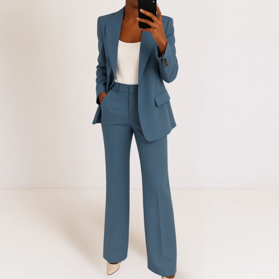 Elena | Fitted Blazer and Trousers Set 