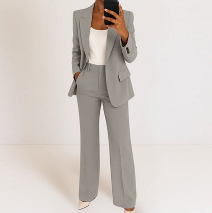 Elena | Fitted Blazer and Trousers Set 