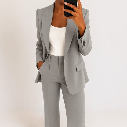 Elena | Fitted Blazer and Trousers Set 