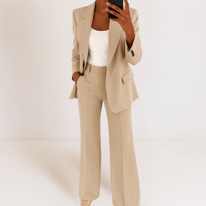 Elena | Fitted Blazer and Trousers Set 