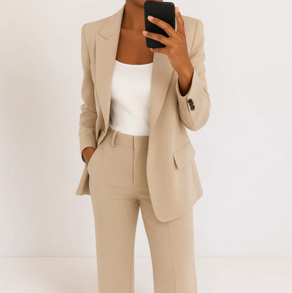 Elena | Fitted Blazer and Trousers Set 
