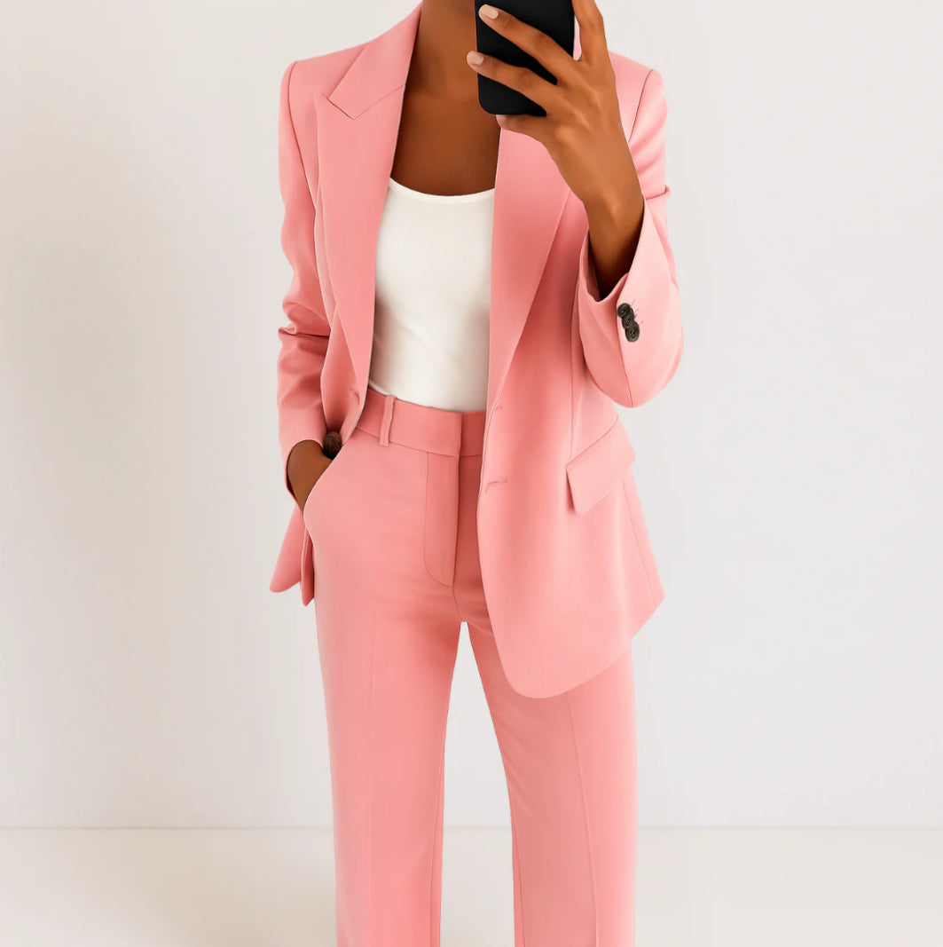Elena | Fitted Blazer and Trousers Set 