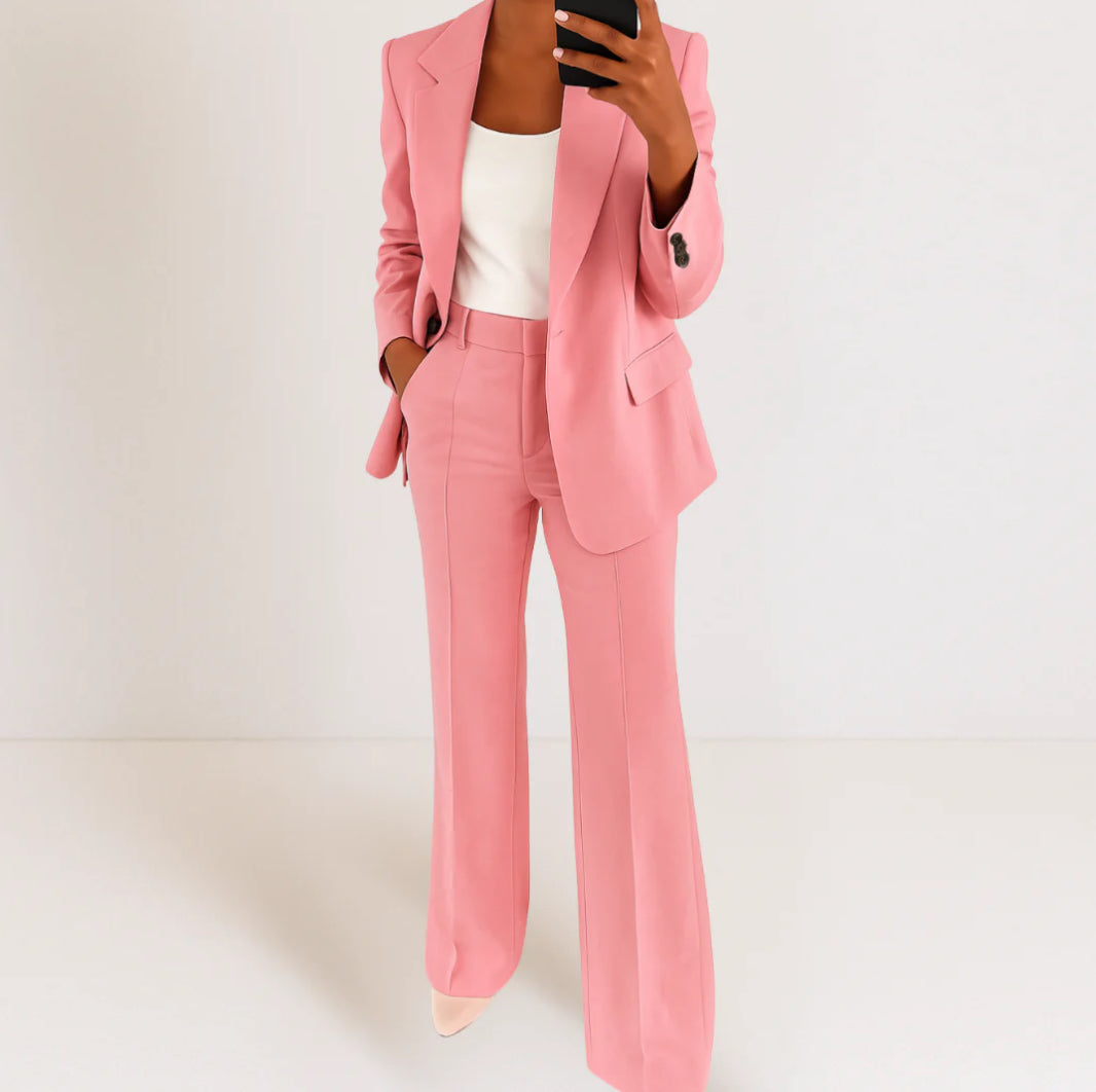 Elena | Fitted Blazer and Trousers Set 