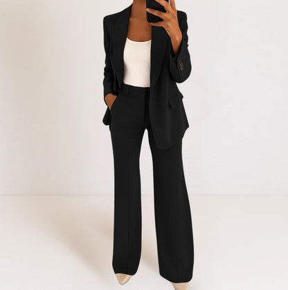 Elena | Fitted Blazer and Trousers Set 