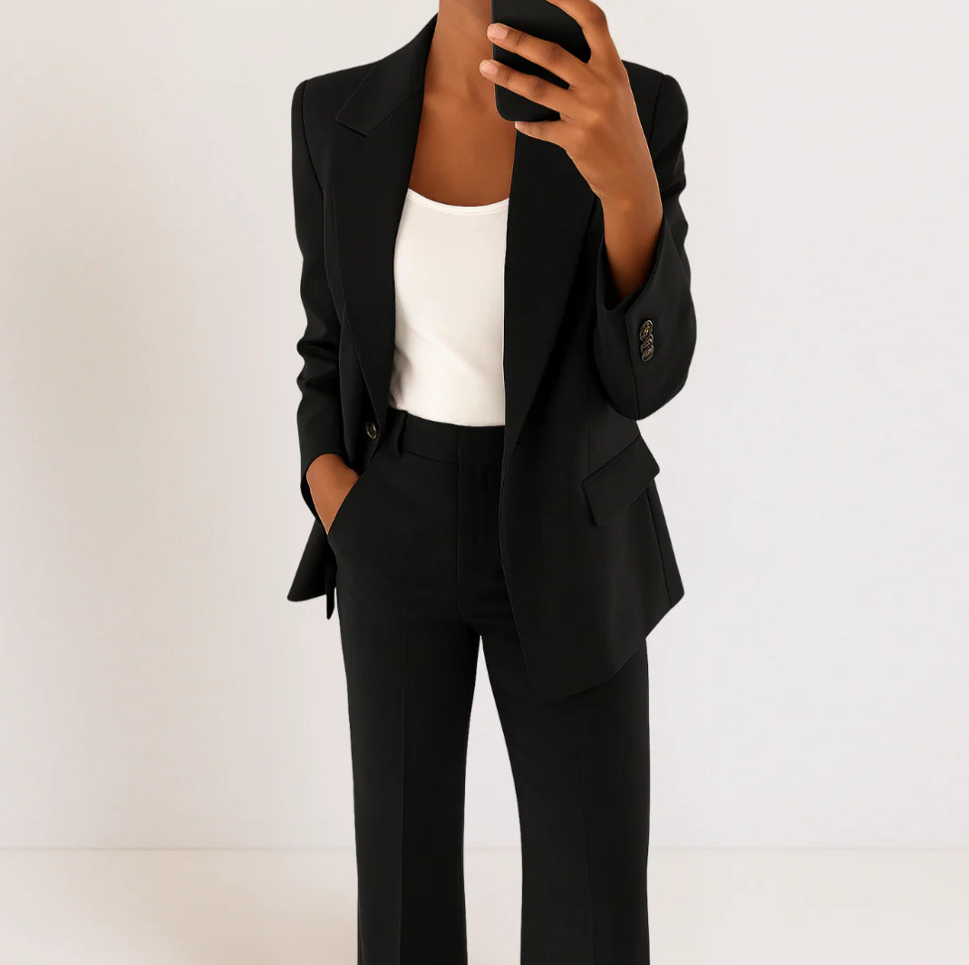 Elena | Fitted Blazer and Trousers Set 