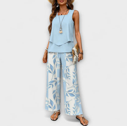 SANJA – Elegant Summer Set | Natural Style and Sophisticated Comfort 