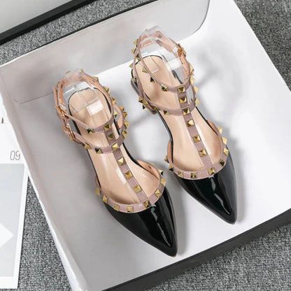 Maelis – Elegant Sandals with Square Heel