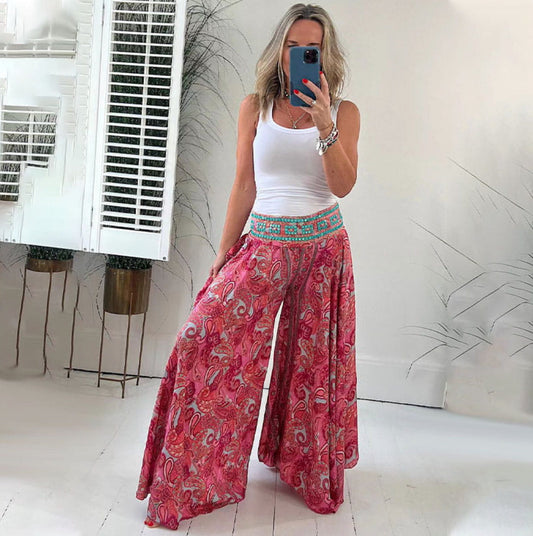 Ariela | Boho Flowy Pants 