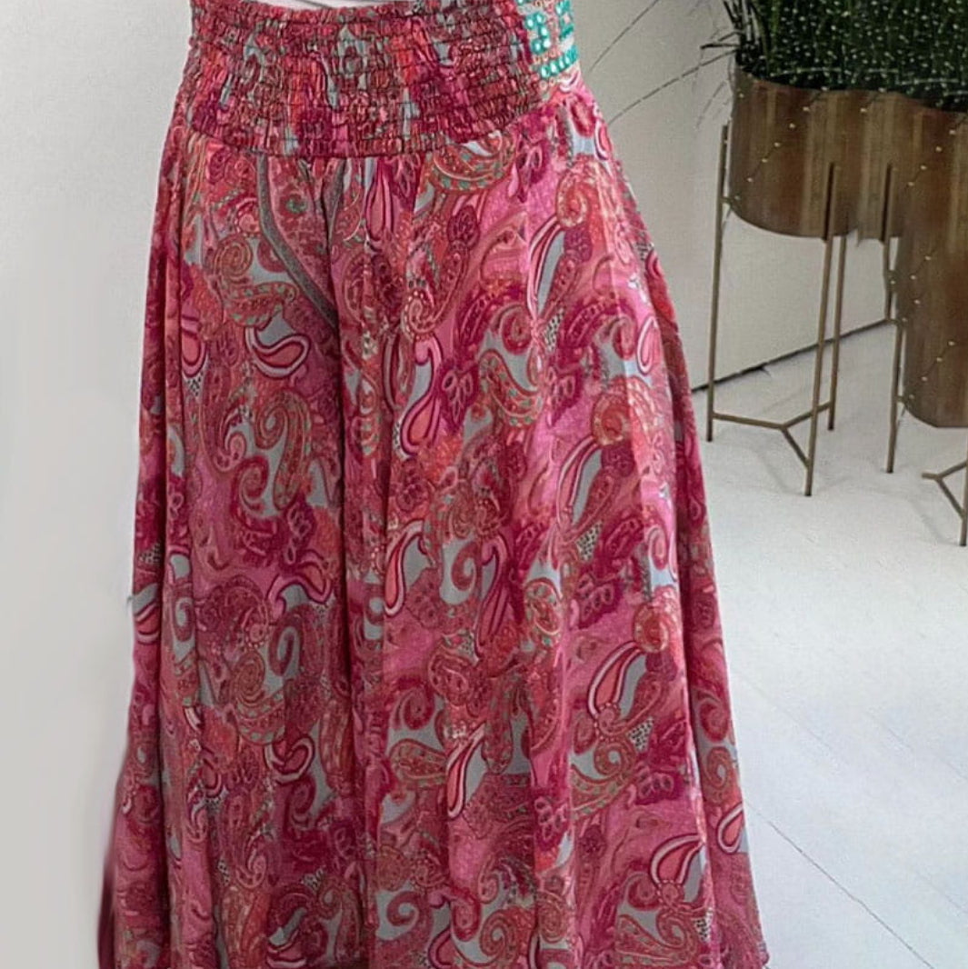 Ariela | Boho Flowy Pants 