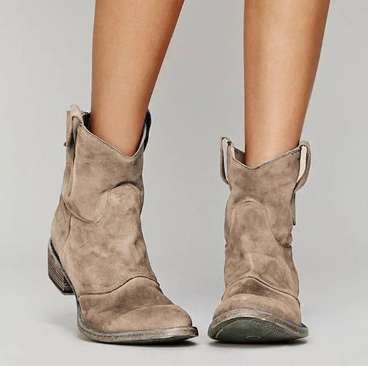 Olesya™ Rustic Boots | Timeless Style with a Country Touch