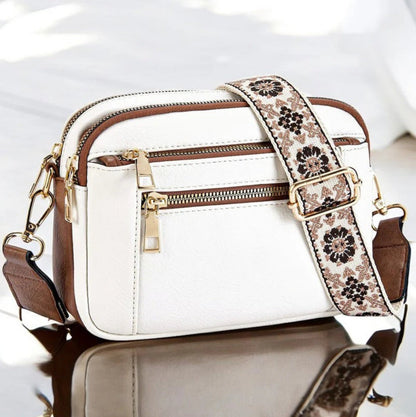 Camille - Refined Leather Shoulder Bag