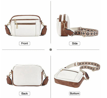 Camille - Refined Leather Shoulder Bag