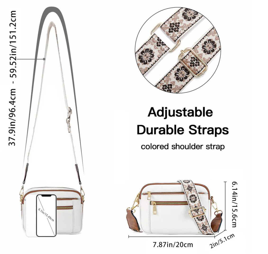 Camille - Refined Leather Shoulder Bag