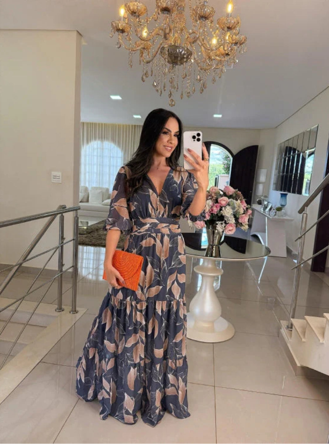 Amaya | Stylish Floral Maxi Dress