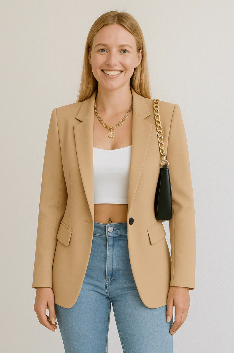 Fiona | Fashion Blazer – Streetwear Chic 