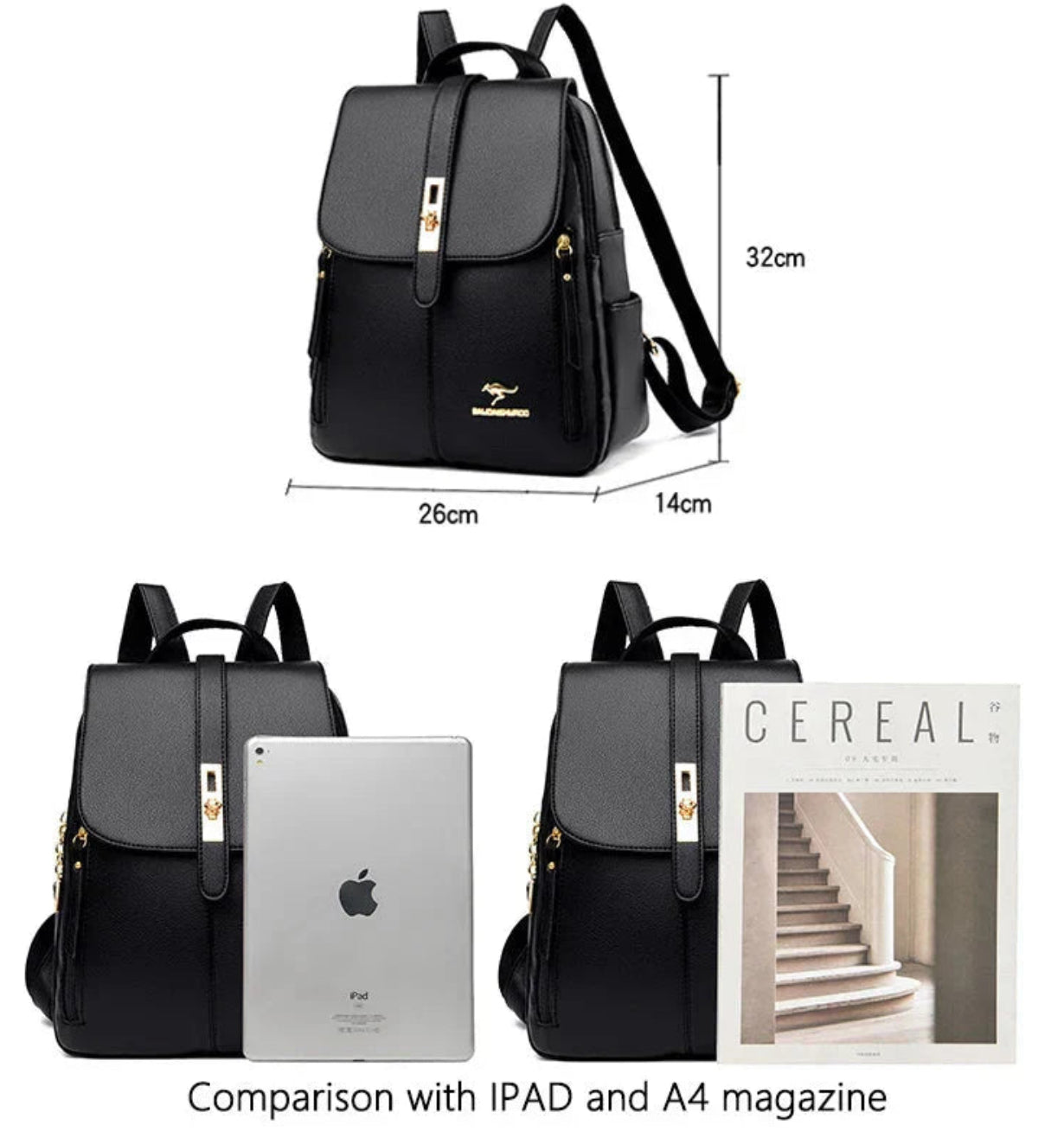 Saylor - Large Capacity Minimalist Backpack for Everyday Use