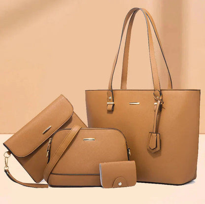 Ashby - Versatile Set of 3 Leather Handbags