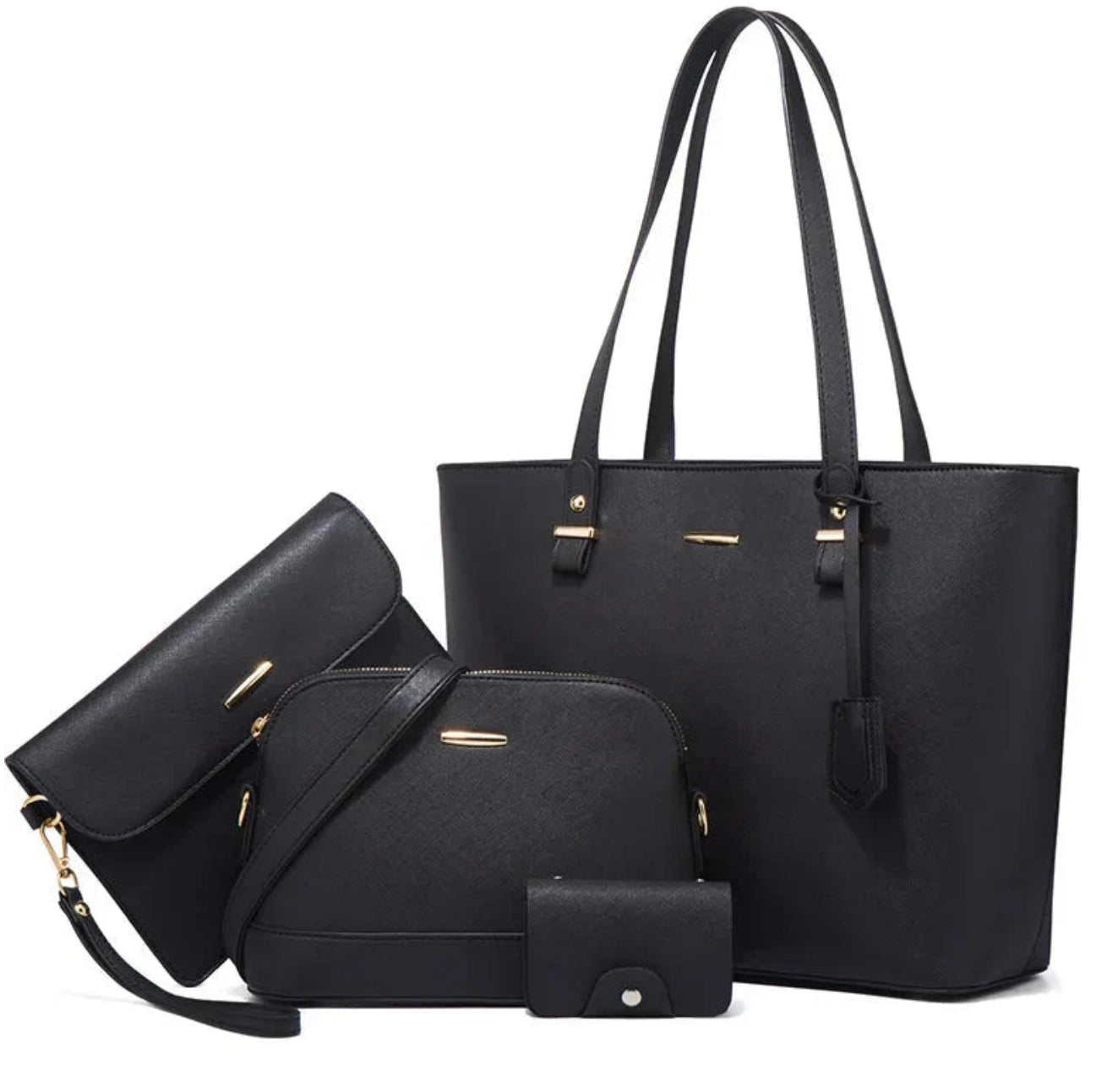 Ashby - Versatile Set of 3 Leather Handbags