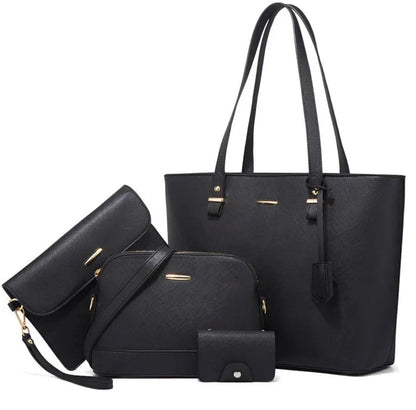 Ashby - Versatile Set of 3 Leather Handbags