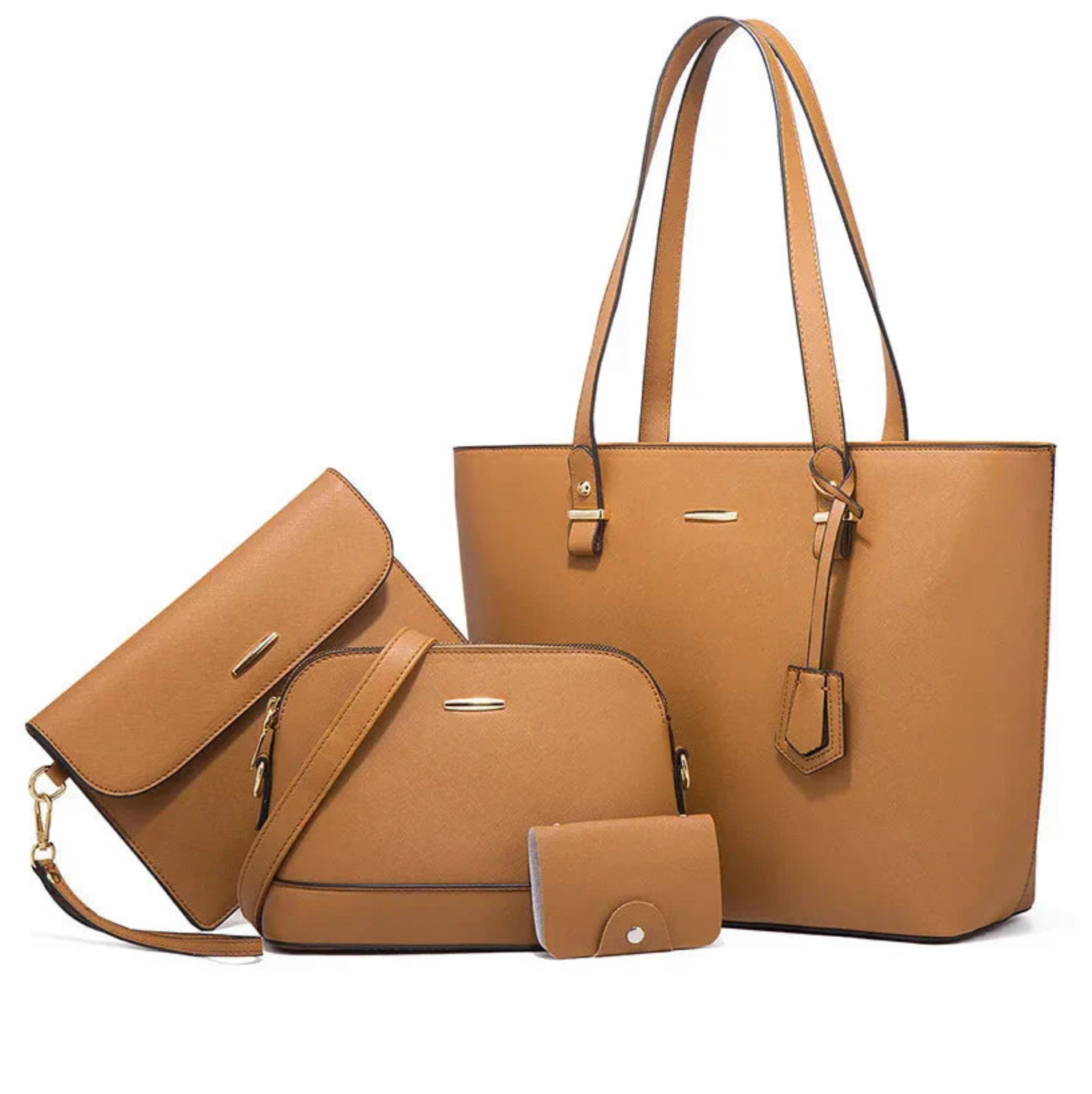 Ashby - Versatile Set of 3 Leather Handbags