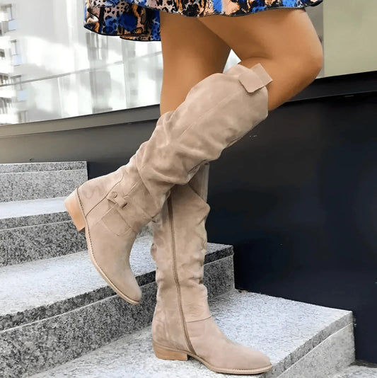 MADELEINE™ KNEE-HIGH SUEDE BOOTS