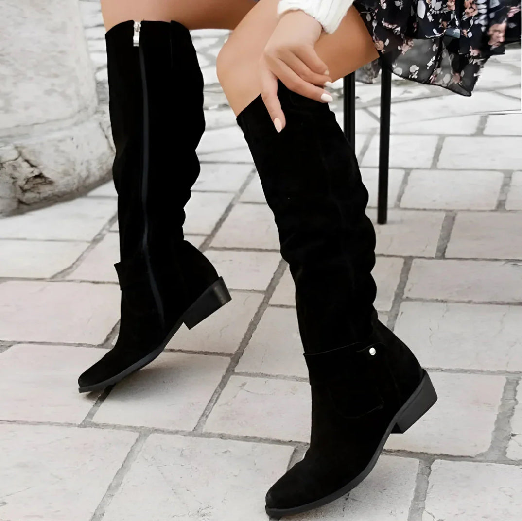 MADELEINE™ KNEE-HIGH SUEDE BOOTS