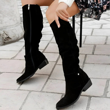 MADELEINE™ KNEE-HIGH SUEDE BOOTS